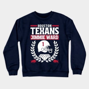 Houston Texans Jimmie Ward 1 Edition 2 Crewneck Sweatshirt